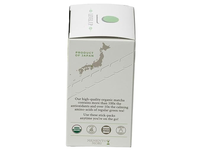Matcha Green Tea Powder Single Serving Sticks, Dr. Weil's Ceremonial Organic Matcha Powder Singles