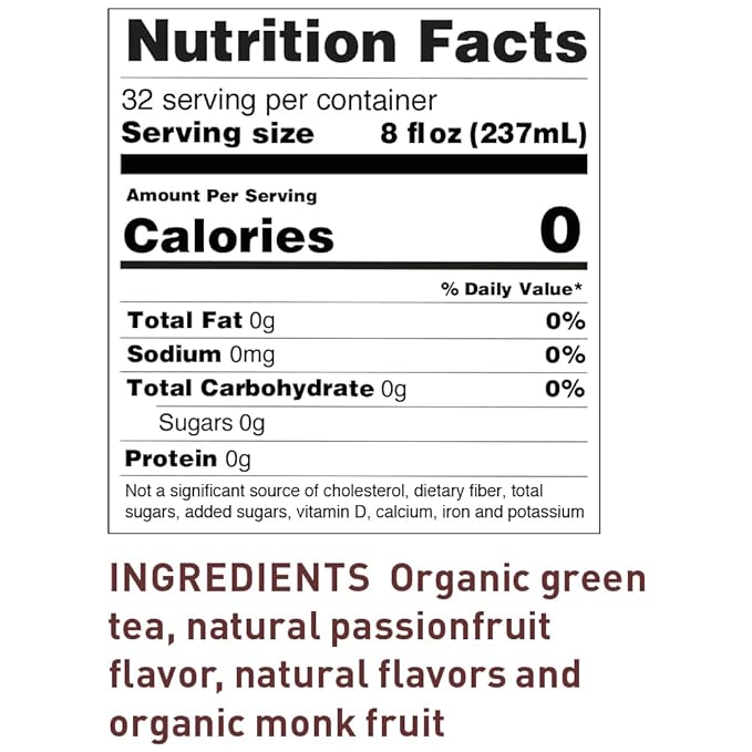 The Republic of Tea – Sweet Iced Tropical Green Tea, 8 Large Quart-Sized Iced Tea Pouches