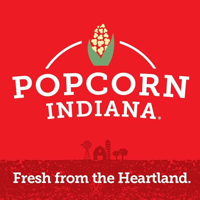 Popcorn Indiana Sea Salt Popcorn - Family Count - 4.75 Oz (Pack of 12)