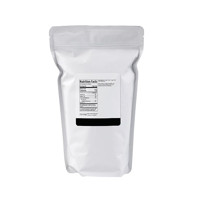 Minimalist Light Brown Sugar, Ideal for Baking and Sweetening, Packaged in a Resealable Bag (2