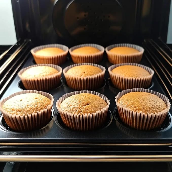 200pcs Natural Standard Cupcake Liners for Baking Cup, No Smell, Grease-proof Muffin Liners