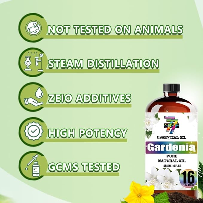 Gardenia Essential Oil (8 oz / 240 ml) ??Gardenia Oils for diffusers, humidifiers, Home Baths