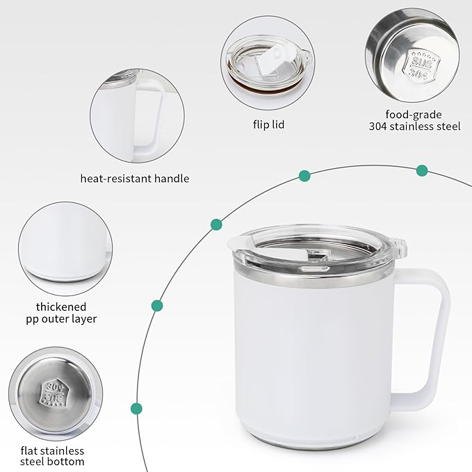 VOBAGA Coffee Warmer & Mug Warmer for Home Office Home Desk Use, Electric Cup Beverage Warmer with