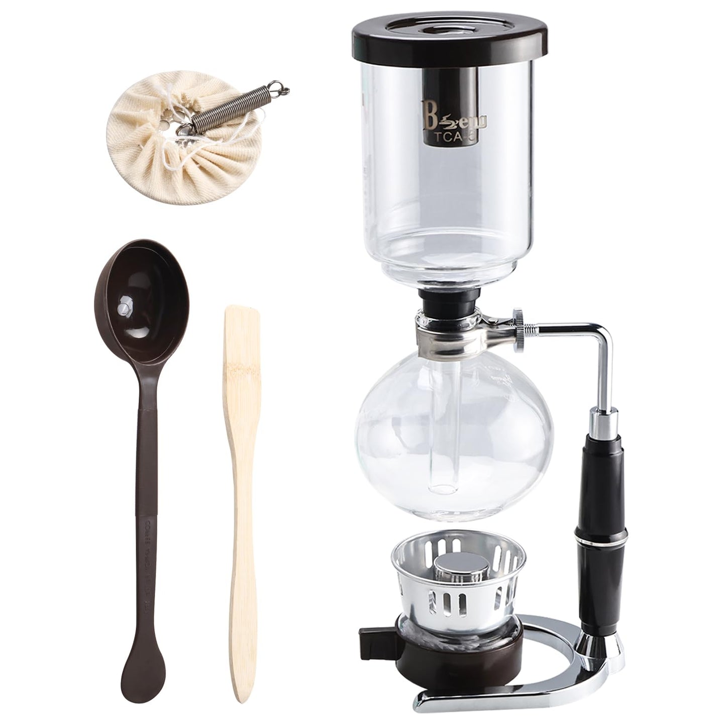 Amarine Made Siphon Coffee Maker, Siphon Coffee Brewer, Japanese Siphon