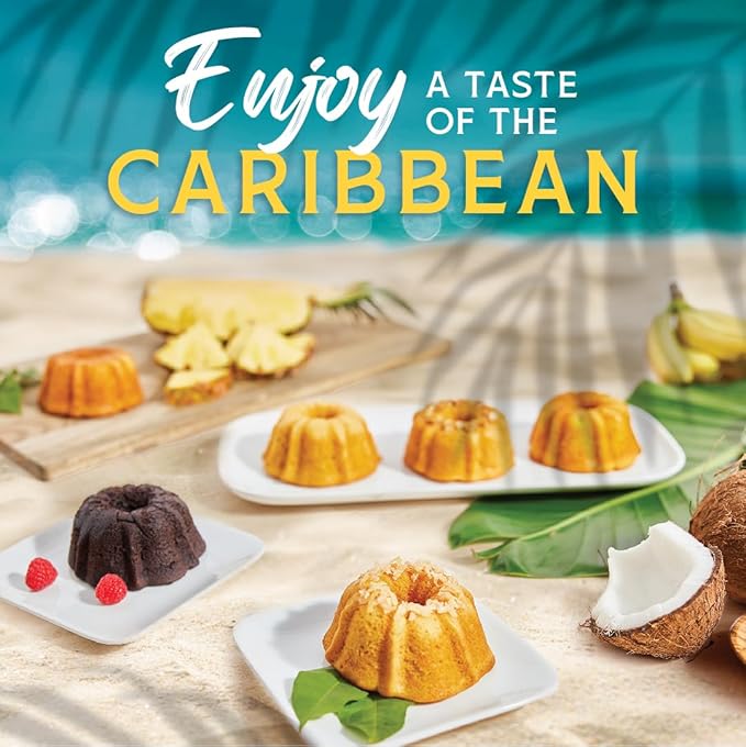TORTUGA Caribbean Cinnamon Raisin Rum Cake - 16 oz Rum Cake 2 Pack - The Perfect Premium Gourmet