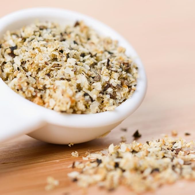 Olive & Vine Lemon Pepper Seasoning, Zesty Citrus & Pepper, For Grilled Meats & Vegetables, Rich