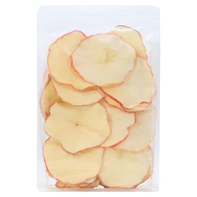 iGAOZM Dried Apple Slices,7.05oz/200g,No Sugar Added No Additives,Chewy & Soft,Dehydrated Apples
