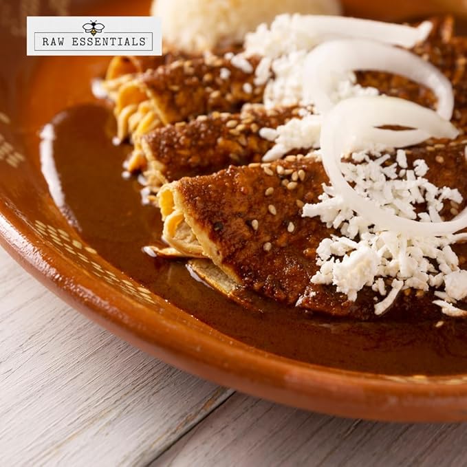 Raw Essentials Mexican Mole Seasoning - Savory and Sweet - Used in Mexican Dishes - Delicious in