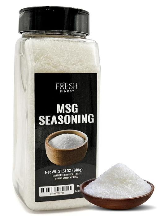 Fresh Finest MSG Seasoning ??21.51oz MSG Powder ??Monosodium Glutamate Powder ??Pure Flavor