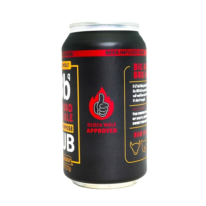 Spiceology & Derek Wolf - Big Bad BBQ Ale - Beer-Infused Barbecue Rubs, Spices and Seasonings - Use