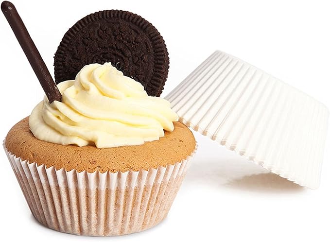 Tosnail 2000 Packs Standard Cupcake Liners Muffin Liner Muffin Wrappers Food Grade & Grease-Proof