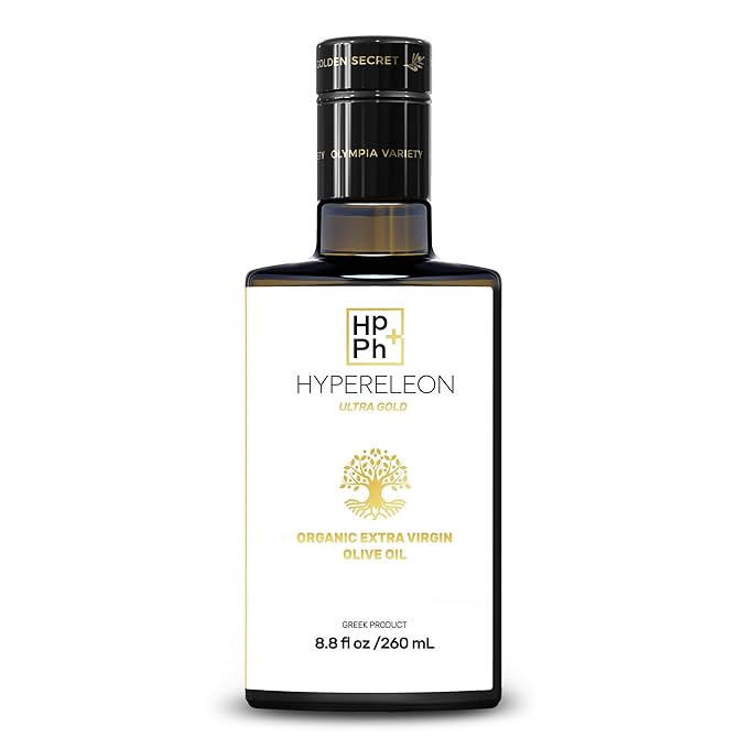 HYPERELEON ULTRA GOLD | Premium, Organic, Supremely High Phenolic, Greek Extra Virgin Olive Oil