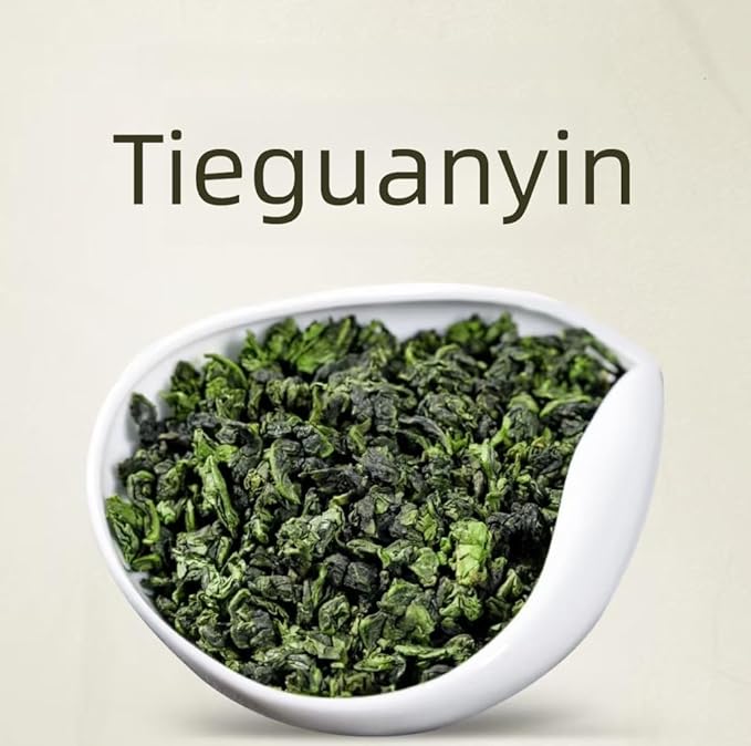 MOORCHOCO TieGuanYin Oolong Tea Loose Leaf, Iron Goddess of Mercy, 17.63 oz-500g, From Anxi Fujian