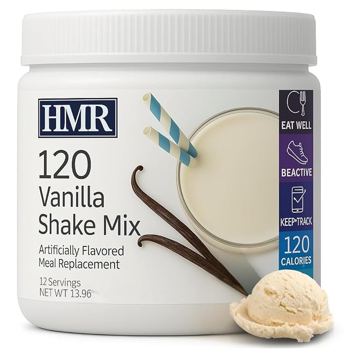 HMR 120 Vanilla Shake Meal Replacement Powder | Vanilla Shake Mix to Support Healthy Weight Loss |