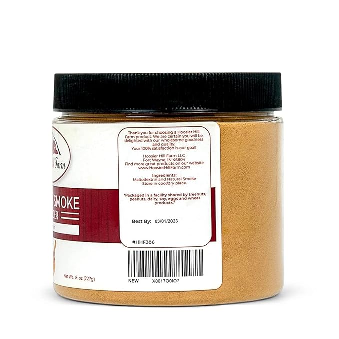 Hoosier Hill Farm Hickory Smoke Powder, 8oz (Pack of 1)