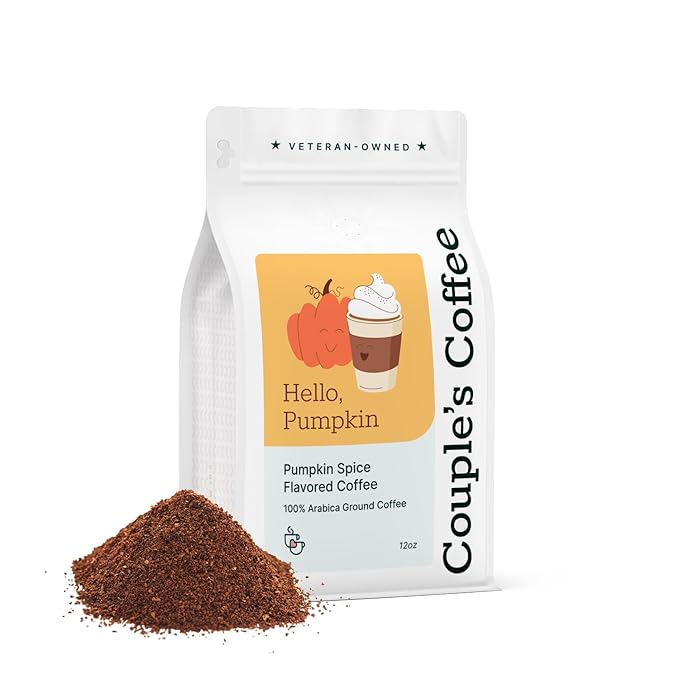 Couple?™s Coffee Ground Coffee | Gives Back to Military Families | Hello Pumpkin | Medium Roast