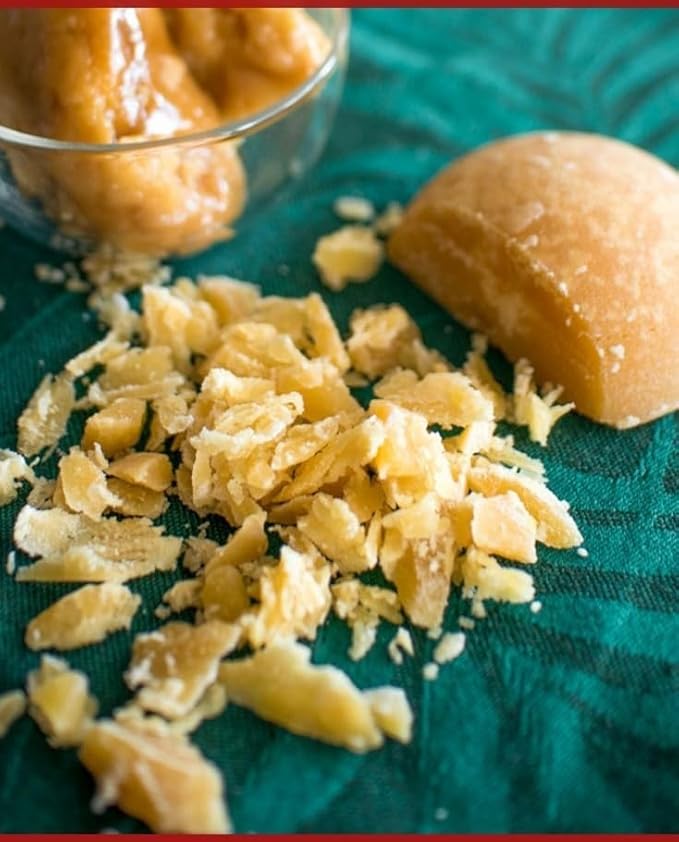 300 Grams of Pure Premium Golden Thai Palm Sugar: Natural Sweetener, Ingridient for Southeast Asian