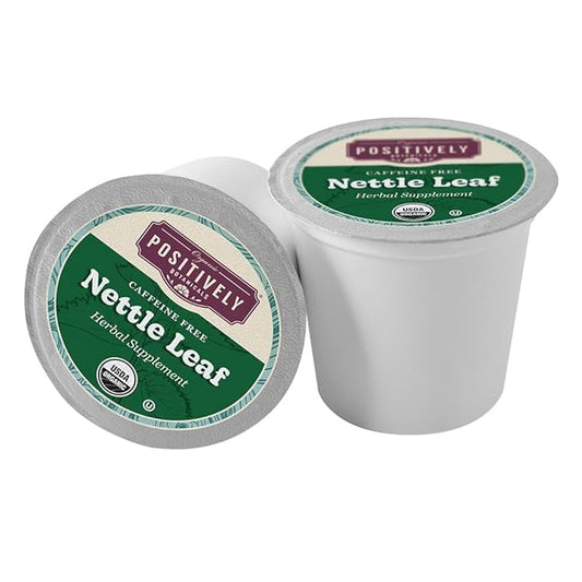 Organic Positively Botanicals Company, Nettle Leaf, K-Cup Compatible, 24 Pods