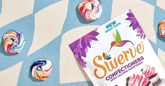 Swerve Ultimate Sugar Replacement Sweetener, Confectioners Sugar Substitute, Zero Calorie, Keto