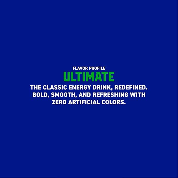 Gorilla Energy Original Energy Drink, Zero Sugar & 200mg Natural Caffeine, L-Theanine, Taurine