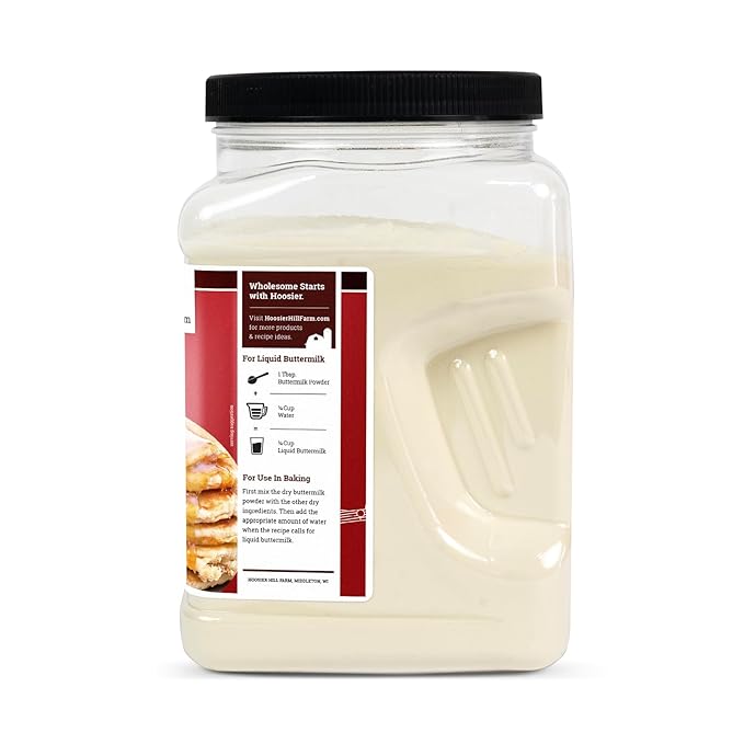Hoosier Hill Farm Buttermilk Powder, 2LB (Pack of 1)
