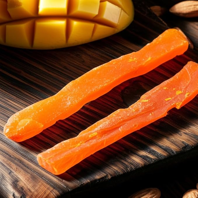 Dried Papaya Spears, 2 Pound Bag, The Hampton Popcorn & Candy Company