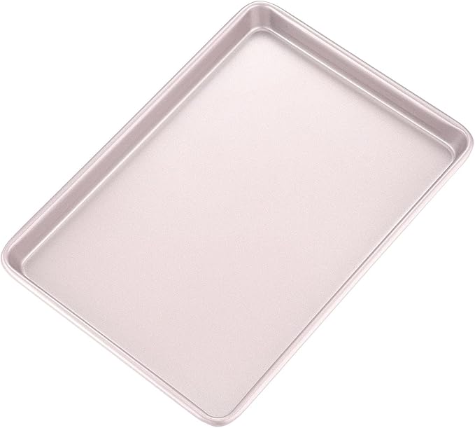 CHEFMADE 15-Inch Baking Sheet Pan, Non-Stick Carbon Steel Rimmed Cookie Sheet Pan for Oven Roasting