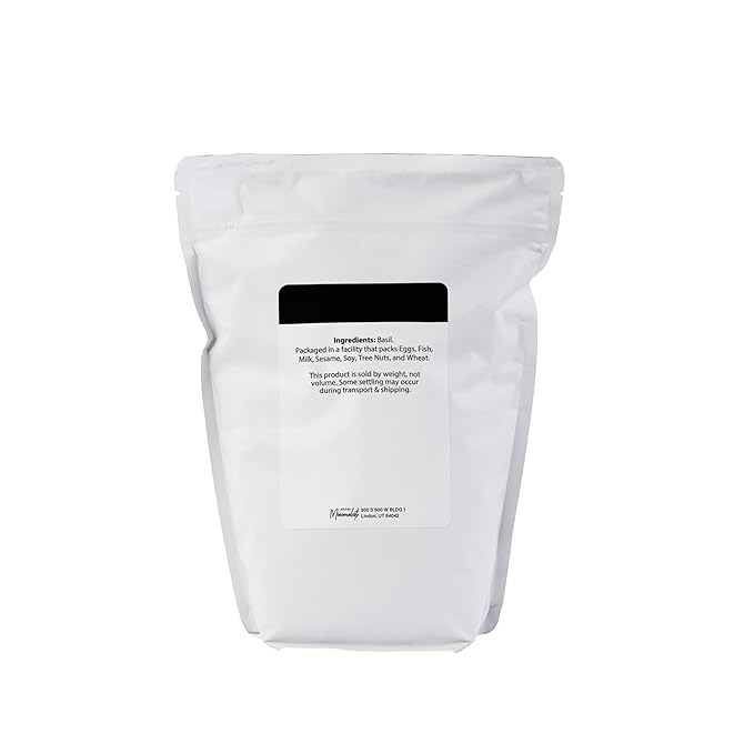 Minimalist Basil Leaves, Perfect for Cooking and Seasoning, Packaged for Convenience in a