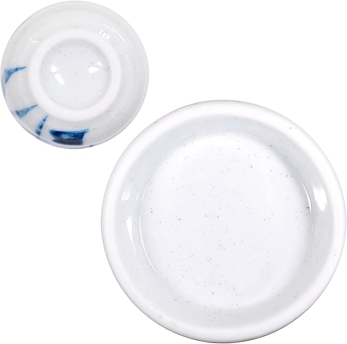 Product of Gifu Japan Japanese Sake Set, 1 Tokkuri Bottle Carafe and 4 Ochoko Cups Ceramic Sake