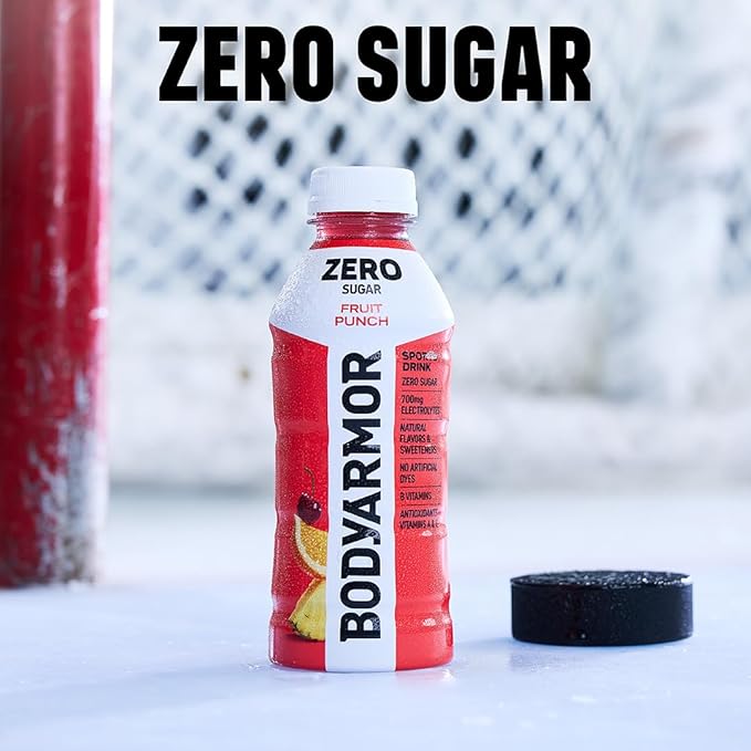 BODYARMOR ZERO Sugar Cherry Lime, Sugar Free Sports Drink - Low-Calorie Hydration - Natural Flavors