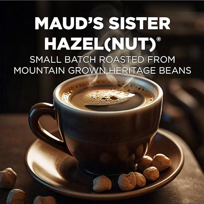 Maud's Sweet Hazelnut Flavored Instant Coffee, 52 ct, 100% Arabica Coffee, Medium Roast, Instant