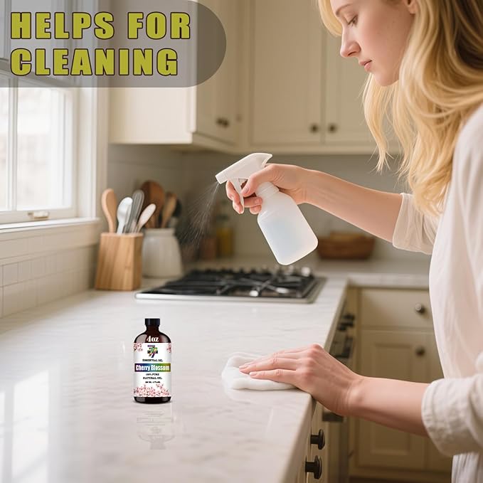 Cherry Blossom Essential Oil (4 oz/120 ml) ??Cherry Blossom Oils for Aromatherapy, diffusers