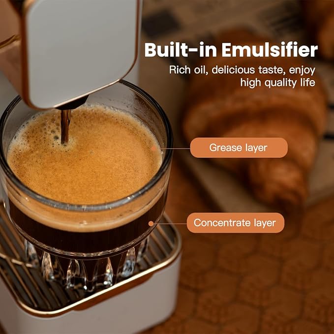 Espresso Machine for Coffee Capsules Compatible with Nespresso OriginalLine Machine, Espresso Maker