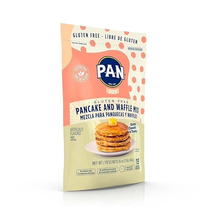 P.A.N Pancake and Waffle Mix ??Gluten Free 1 lb. (Pack of 2)