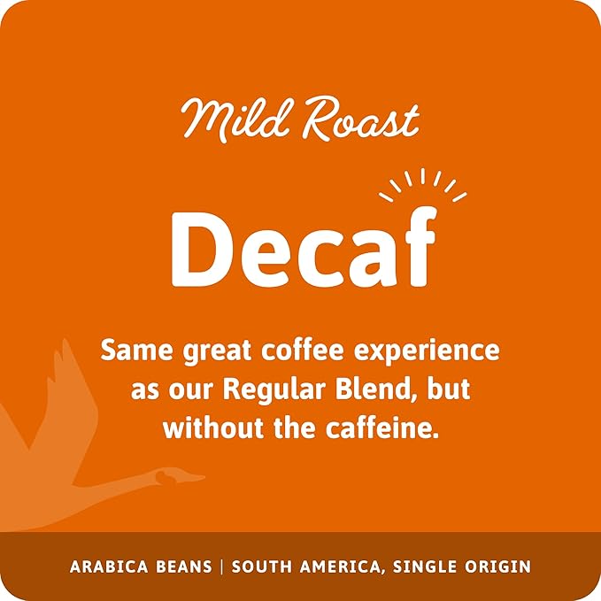 Wawa Mild Roast Single Cup Decaf Coffee Pods, 12 Pods, 1 Box, Regular Smooth & Balanced Classic