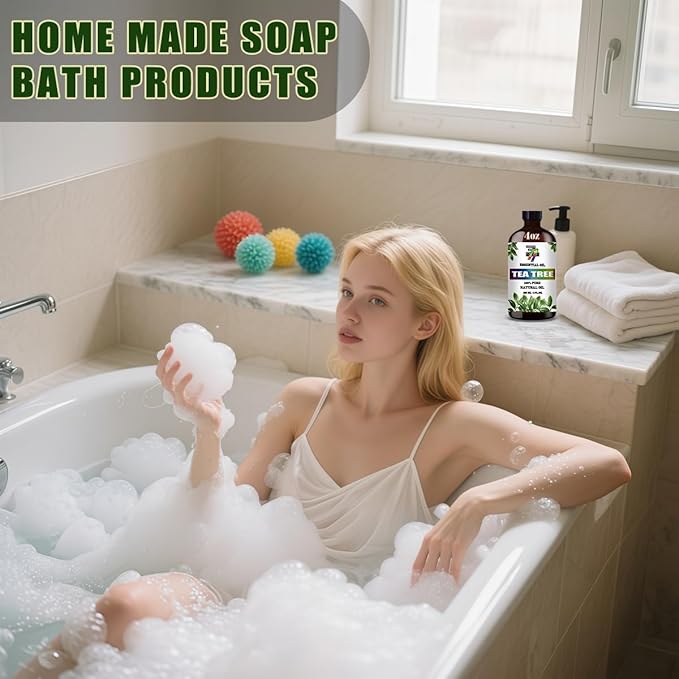 Tea Tree Essential Oil (4 oz/120 ml) ??Tea Tree Oils for Aromatherapy, diffusers, humidifiers, Home