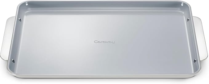 Caraway Non-Stick Ceramic Baking Sheet - Naturally Slick Ceramic Coating - Non-Toxic, PTFE & PFOA
