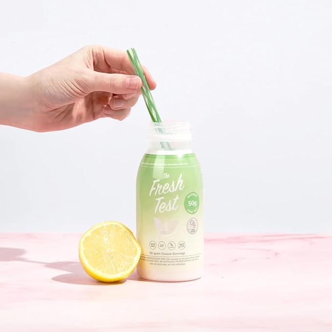 The Fresh Test, 50-gram Bottled Powder Drink Mix | Additive-Free, Non-GMO, Organic Ingredients |