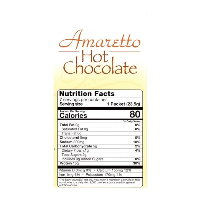 Nutmeg State Nutrition HealthyWise - High Protein Hot Cocoa - Instant Low Carb, Low Calorie Hot