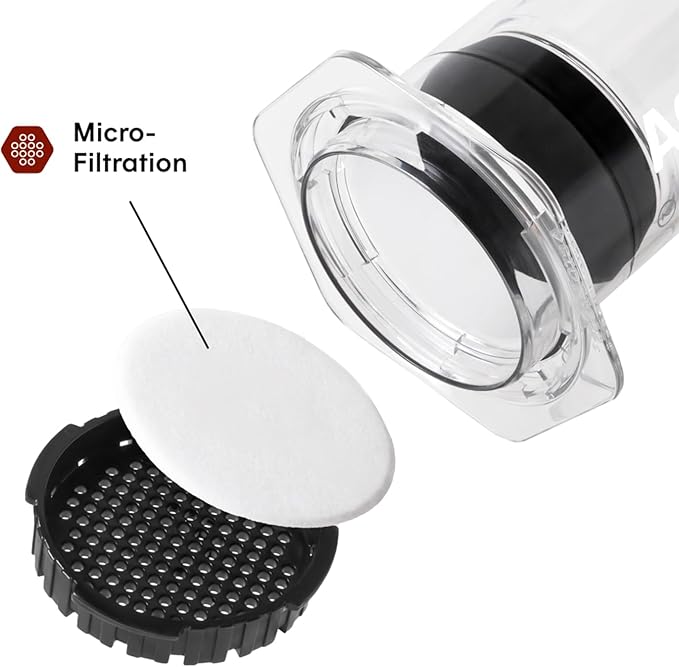 AeroPress Clear XL Coffee Press ??3 in 1 Brew Combines French Press, Pourover, Espresso, Full