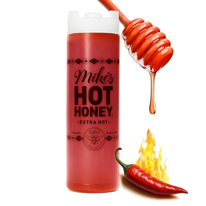 Mike's Hot Honey, Extra Hot, America's #1 Brand of Hot Honey, Spicy Honey Infused with Chili