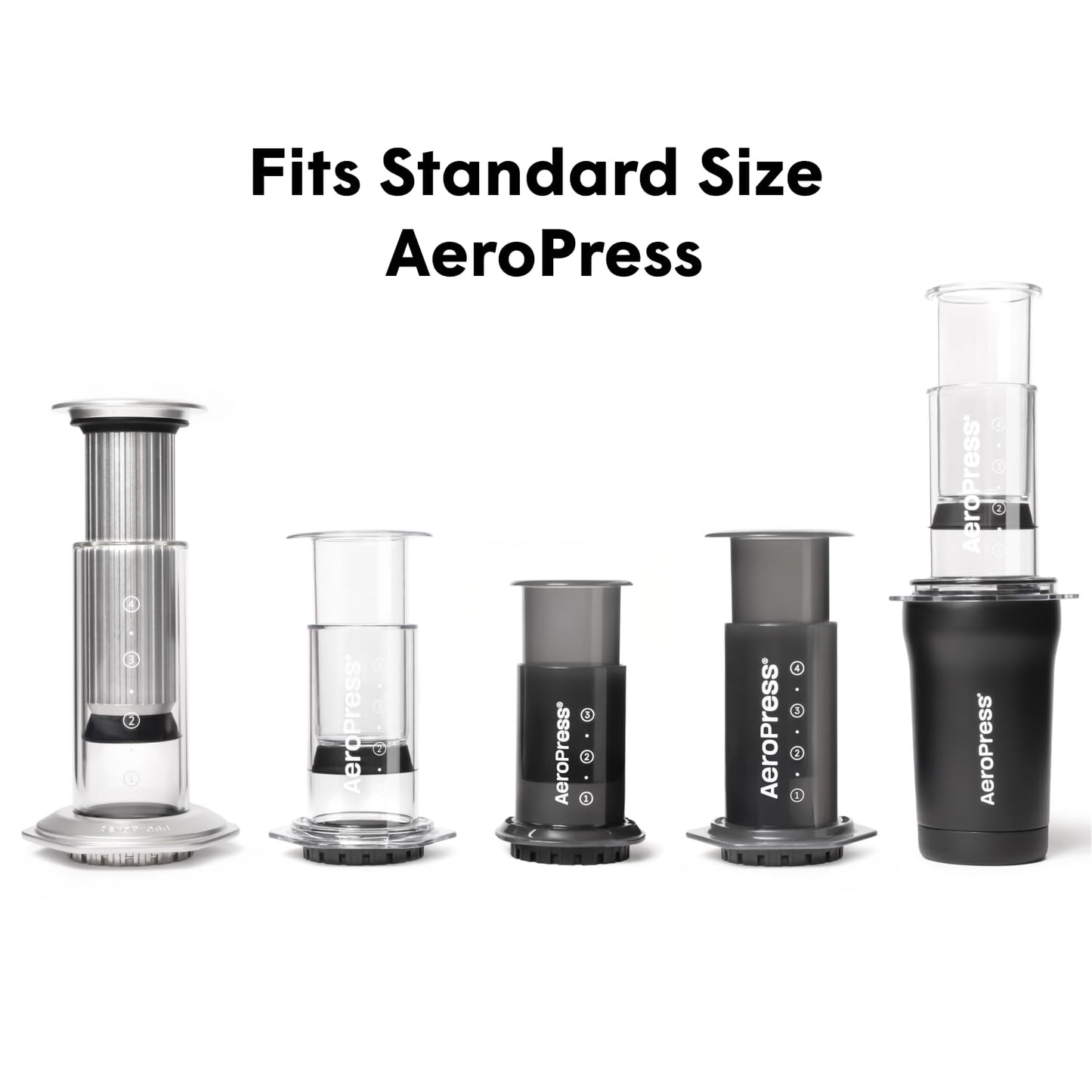 AeroPress White Paper Micro-Filters, 2 pack, 700 Count Count