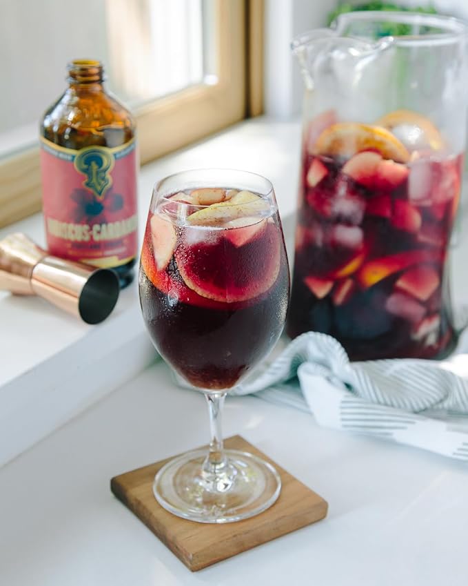 Portland Syrups Hibiscus Cardamom Syrup - Craft Exquisite Cocktails, Mocktails, Tea, Soda, Coffee