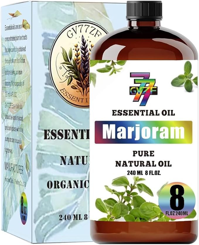 Marjoram Essential Oil (8 oz / 240 ml) ??Marjoram Oils for diffusers, humidifiers, Home Baths