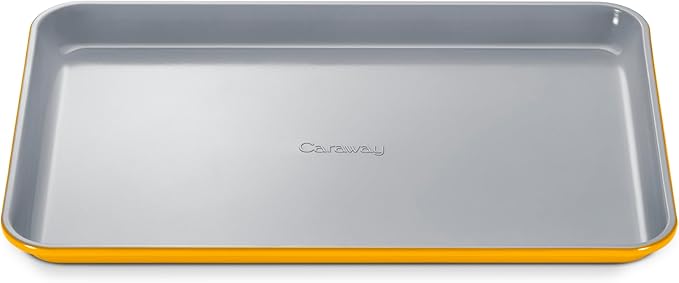 Caraway Non-Stick Ceramic Baking Sheet - Naturally Slick Ceramic Coating - Non-Toxic, PTFE & PFOA