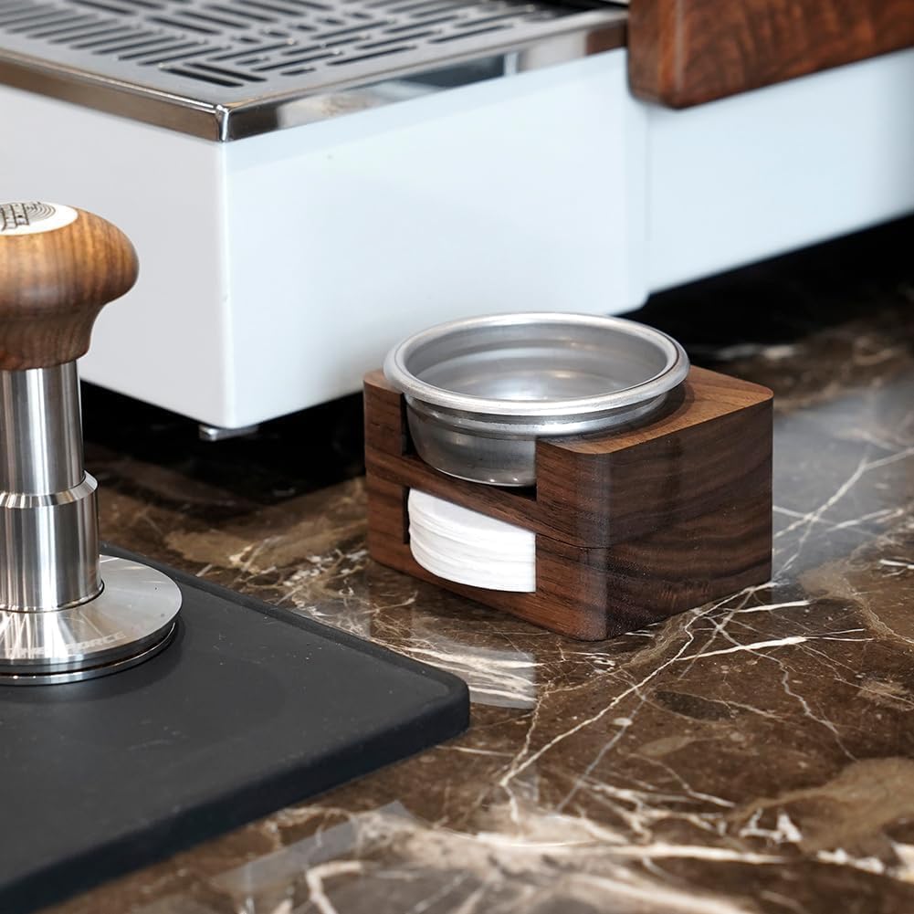 watchget Espresso Paper Filter Holder Coffee Filter Storage Container Coffee Filter Dispenser