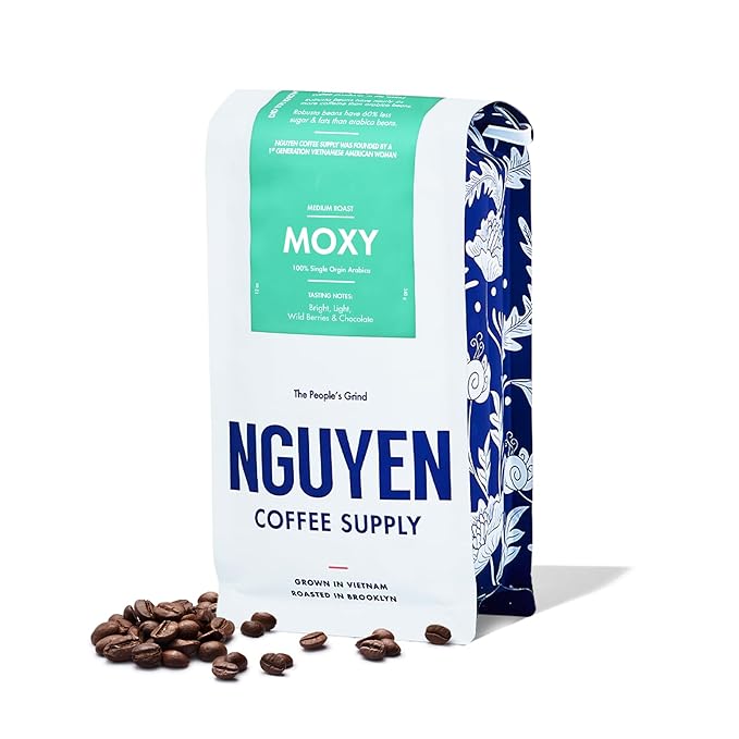 Nguyen Coffee Supply - Moxy Arabica: Medium Roast Premium Whole Coffee Beans, Vietnamese Single