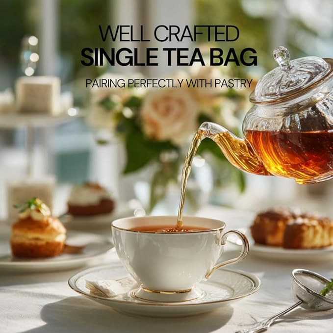 BLOSSOM RITUAL Morning Earl Grey – Loose Leaf Quality – Organic Bergamot Extract – Natural Based