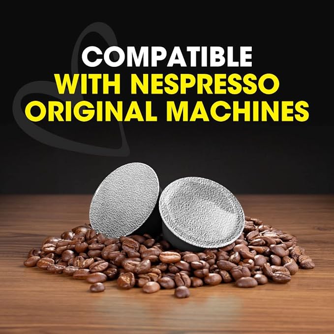 Italian Coffee for Espresso Lovers pods compatible with Nespresso Original machines, Italian