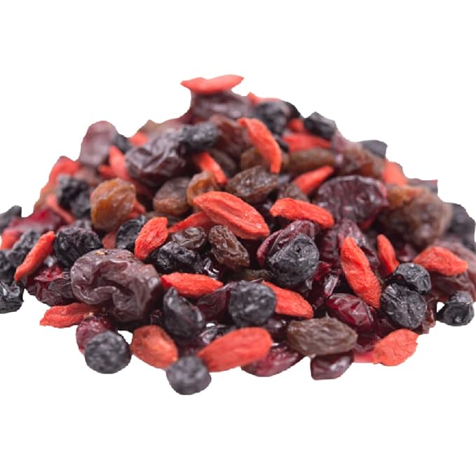 GERBS Super 5 Dried Fruit Snack Mix 2 LBS. Premium | Top 14 Food Allergy Free | Resealable Bulk Bag